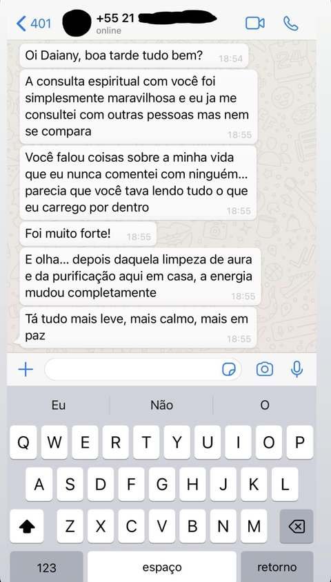 Depoimento real de cliente